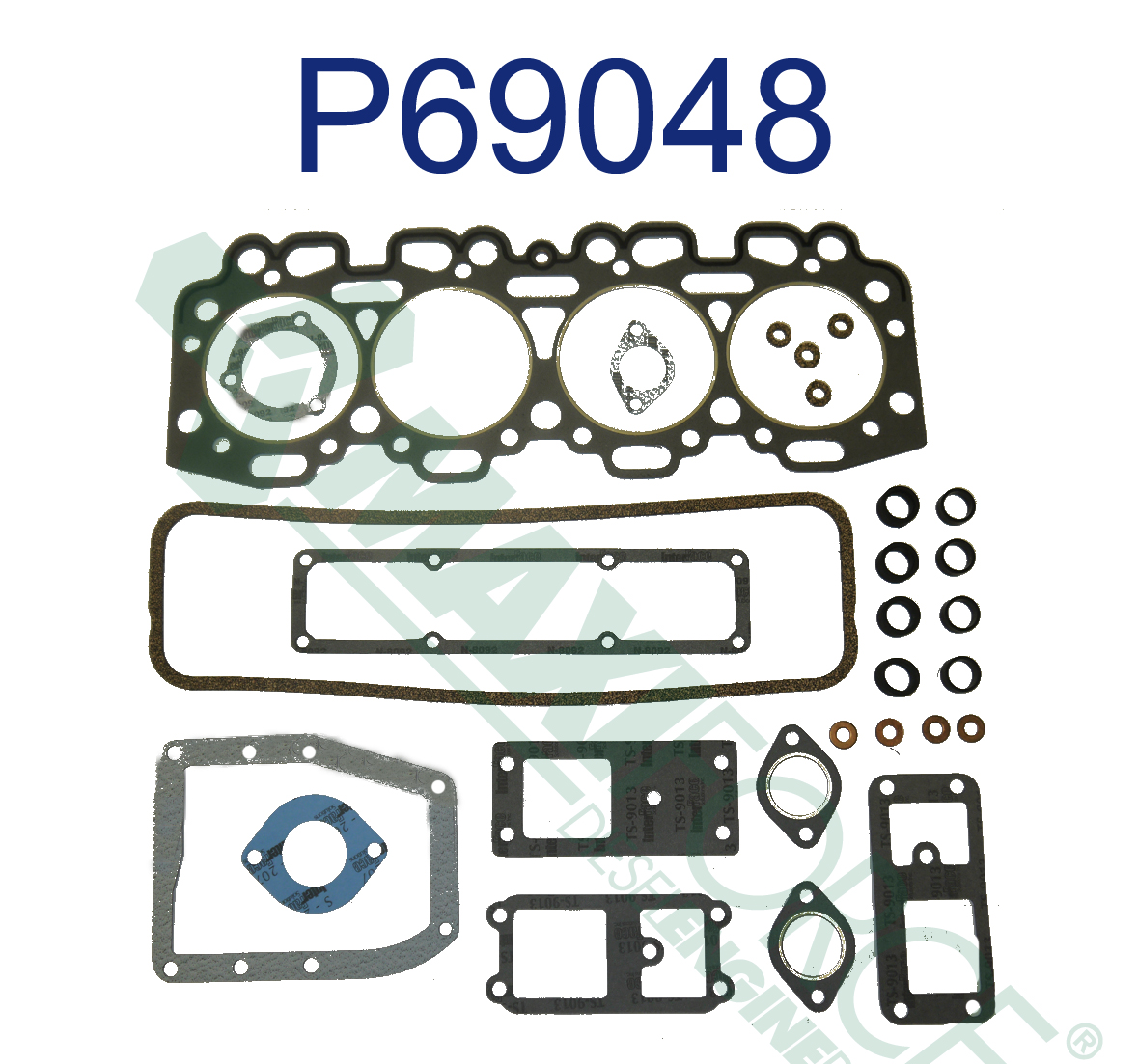 GASKET, TOP SET 4.318