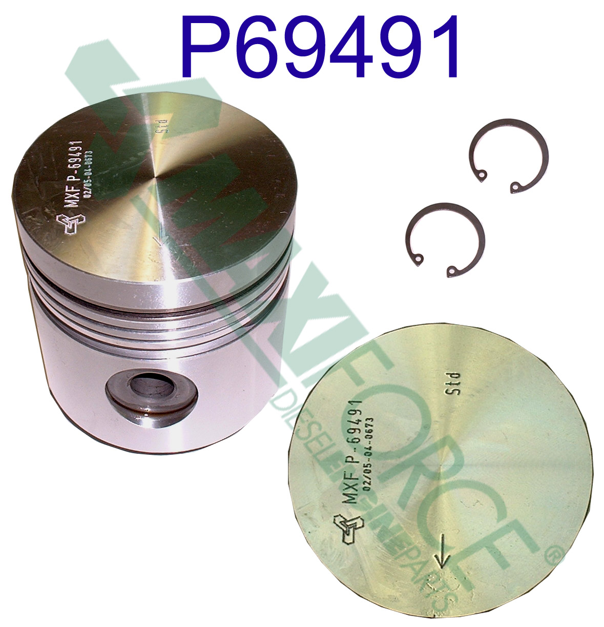 PISTON, 4.108 / 4 RING PISTON