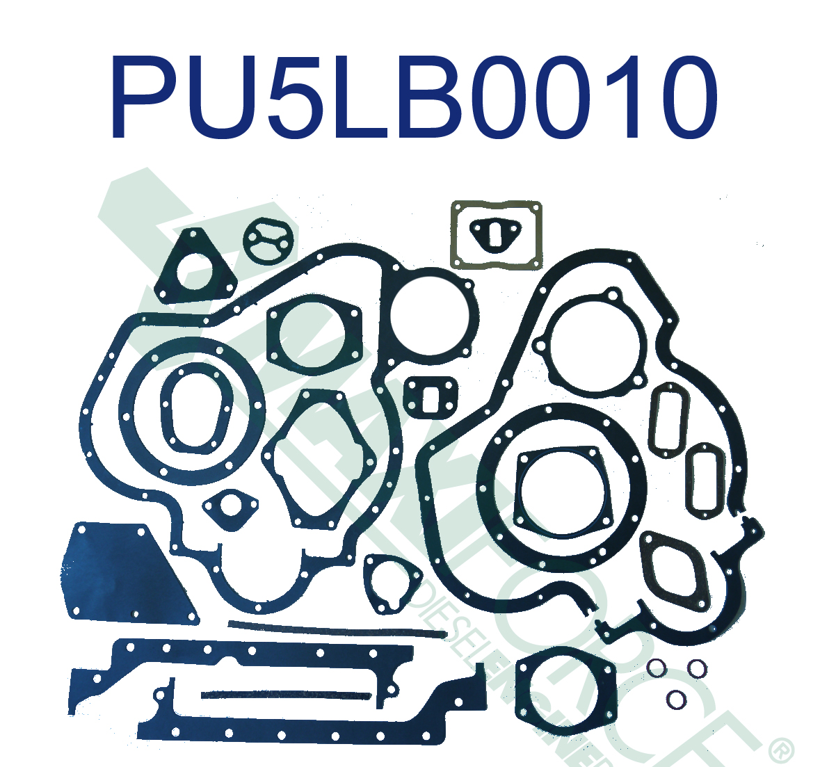 GASKET, BOTTOM SET 3.152