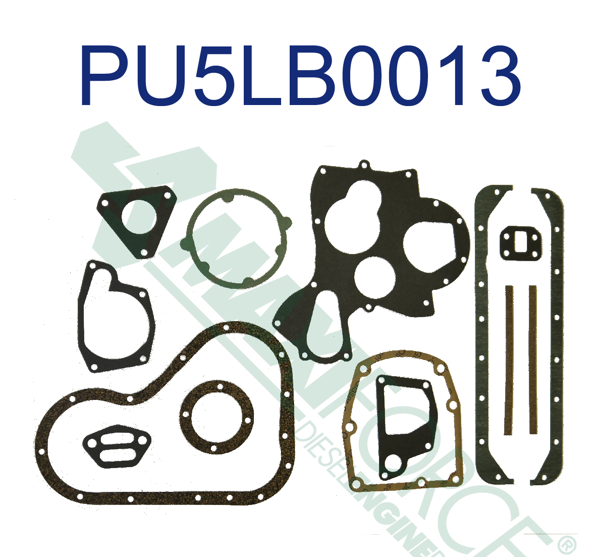 GASKET, BOTTOM SET 4.108