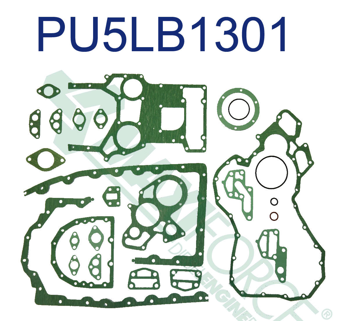 GASKET, BOTTOM SET, 1006.60