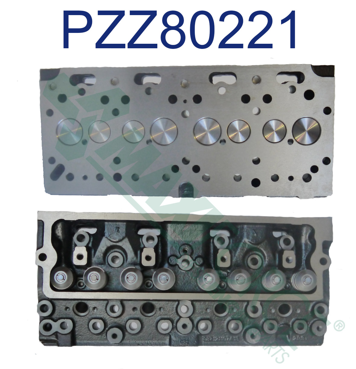 CYLINDER HEAD, ASSEMBLED, 1004