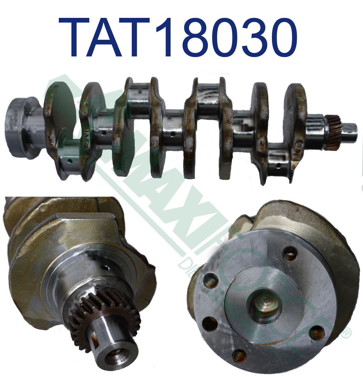 CRANKSHAFT, 300 SERIES, 4 CYL