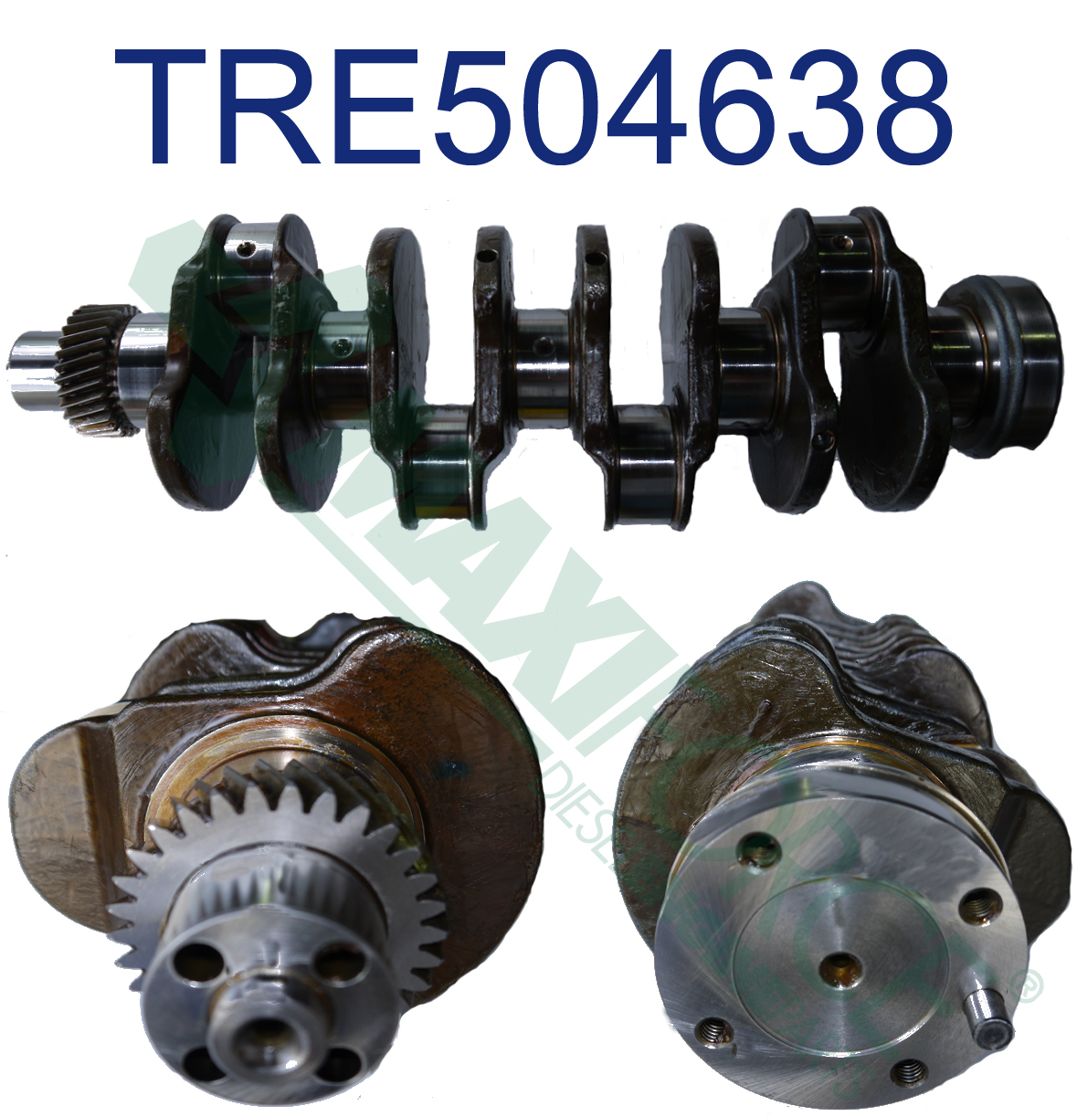 CRANKSHAFT, STRAIGHT NOSE, 4.5PT