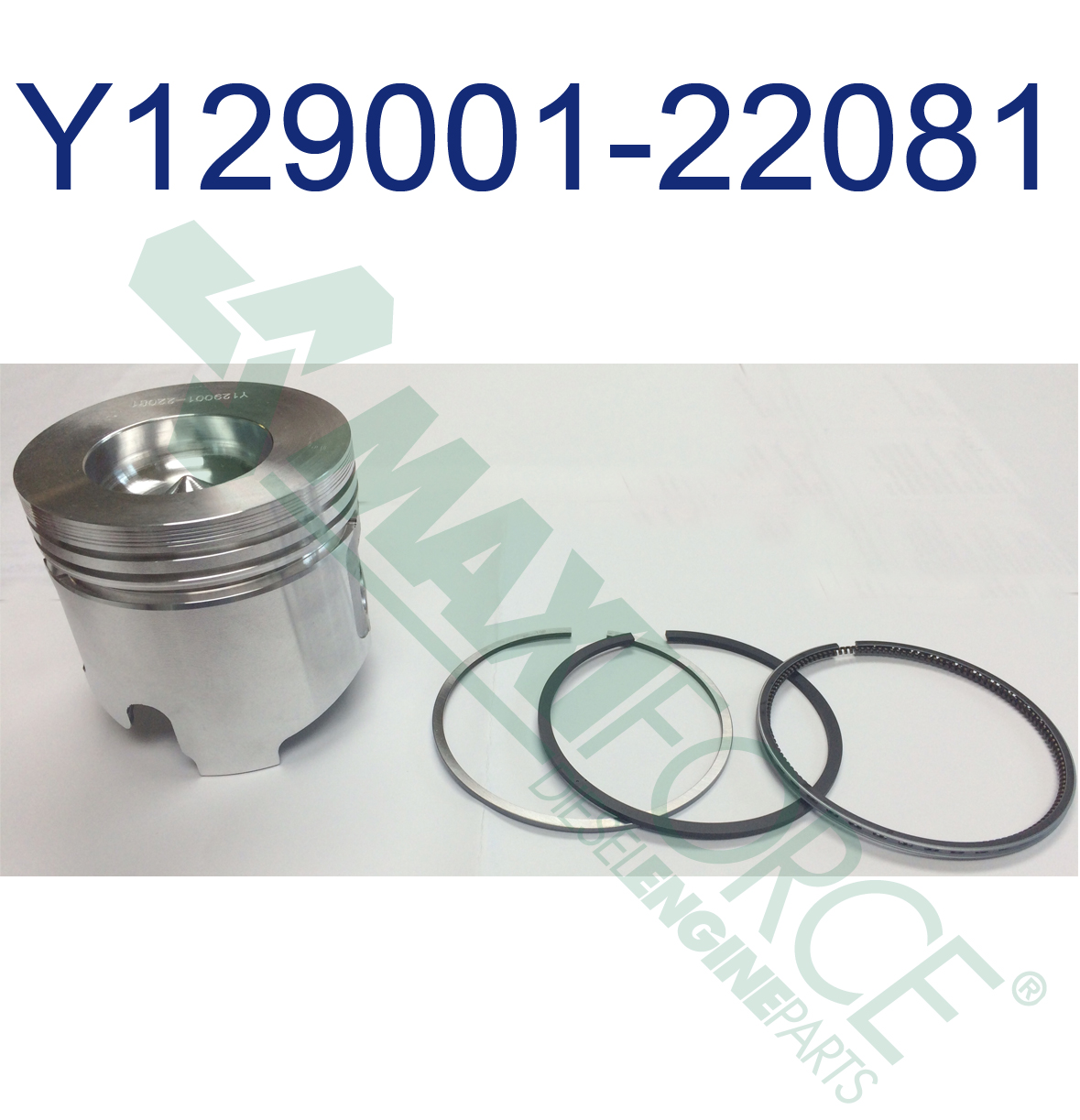 PISTON WITH RINGS, TNE88, STD